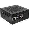 Geekworm Custodia in metallo X1207-C1 per Raspberry Pi 5 e X1207/X1208 UPS Shield