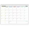 Agendepoint.it Planning Mensile A4 2027-2028, Agenda Spiralata 21x30cm, 24 Fogli, settimana Colorata