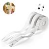 NIIMBOT Etichette per D110 D11 D101 H1S, Etichette Termiche Autoadesive 12X75mm(Bianco),14X28mm(Trasparente),12X22mm(Bianco),Confezione mista da 3 rotoli