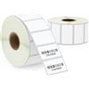 BETCKEY - 38mm x 22mm(1,5 in x 0,85 in) Perforated Etichette Termiche Polivalenti Compatibile con stampanti Zebra e altre [2 Rotoli/3000 Etichette]