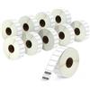 BETCKEY - 25mm x 13mm(1 in x 0,5 in) Perforated Piccole Etichette Termiche Compatibile con stampanti Zebra e altre [10 Rotoli/24300 Etichette]