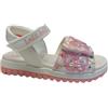 Lelli Kelly Sandalo bianco,Decorazioni Farfalle,Soletta in Pelle,doppio strappo,LKCD5503 Serena Rolly (Bianco fantasia, Sistema Taglie Calzature EU, Adolescente, Numero, Media, 35)