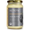 Alteya Burro di karité biologico non raffinato Alteya da 300 g - Con certificazione biologica USDA, 100% puro, naturale e vegano - Viso, Labbra e Capelli - Nutre, protegge, idrata