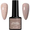 Generic Smalto per unghie craquelé - Smalto gel UV da 7 ml per un effetto rotto unico, formula a lunga durata ad asciugatura rapida, accessorio per manicure elegante per ragazze, ballo, appuntamenti, feste