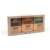 SV 1945 - Saponificio Varesino -Sapone incartato WOODEN Line - 300 g (3 Mix SET - Set da 3 x 150g)