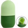 Ehuihuan Ice Roller Occhi Massaggiatore Viso Rassodamento Del Viso Massaggiatore Viso Antirughe Cura Della Pelle Riduzione Delle Borse Skincare Per Uomini E Donne
