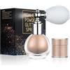 ALIIP Spray glitterato - Evidenziatore lucido per corpo e viso, brillantezza a lunga durata e antiaderente, scintillante per feste, matrimoni, festival, vegano e leggero, champagne