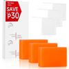 Hpbaggy 3 pezzi Sapone all'acido cogico, Skin Lightening Kojic Acid Soap, Sapone Schiarente per la Pelle, Rimozione macchie scure per viso e corpo, Riduce l'aspetto dell'acne