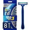 Gillette Sensor3 - Rasoi usa e getta da uomo, 8 pezzi