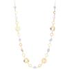 Dazylleco Collane Lunghe in Oro Stile Boho per Donna, Collana Lunga con Catena e Perle, Gioiello per Costume, Idee Regalo di Compleanno per Donna, 13 inches, Pietra, Non pietra preziosa