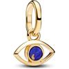 PANDORA Evil Eye 14k Gold-Plated Mini Dangle with Imitazione Lapislazzuli
