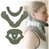MUROCEA Cuscinetti di ricambio per collare cervicale compatibili con Vista - Fodera per supporto cervicale per la cura ortopedica post-operatoria, taglia unica, 1 set (1)