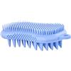 VICASKY Spazzola da Bagno Doppia in Silicone per Corpo Doccia Blu | Due Lati Design Diverso, Uso Domestico per Tutto Corpo, Accessorio Beauty Personal Care
