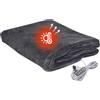 Generico Coperta Riscaldata - Cotone, Poncho Riscaldato Tramite USB, Indossabile | Coperta Elettrica Facile Da Regolare, Con 3 Impostazioni Di Calore E Timer Per La, L'escursionismo, Il Campeggio, Lavabi