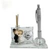 DLM Bomboniere DLM33189 (Kit 6 Pezzi) Profumatore PortaPenne in Cristallo Sposi Sposini Innamorati 50 Anniversario Nozze Matrimonio Penna Diffusore Profumo bomboniera