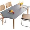 Mateju Tovaglia Rettangolare, Tovaglia con Bordo Elastico Tovaglie Protezione Tavolo, Copri Tavolo per Occasioni Natale da Tavola Giardino Esterno PVC Impermeabile (80x140cm,Grigio)