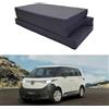 SHOGAZI Materasso Pieghevole per VW ID Buzz | 120/140 x 200 x 12 cm | Schiuma Fredda & Cotone 100% Oeko-TEX® | Made in Germany | Vincitore Test | Manifattura dal 2002
