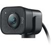 Logitech for Creators StreamCam - Webcam Premium per Streaming e Creazione Contenuti Video, Full HD 1080p 60 fps, Lente in Vetro Premium, Messa a Fuoco Automatica, USB, PC, Mac. Grafite [960-001281]