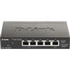 D-LINK Switch D-Link DGS-1100-05PDV2 Gigabit Ethernet 10/100/1000 Supporto Power over Ethernet (PoE) Nero