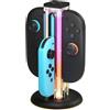 NYXI Stazione di ricarica del controller NYXI Zeus Nintendo Switch 1 & 2