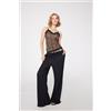 Tezenis Canotta Scollo A V Con Inserto In Pizzo Donna Animalier