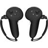 Hesupy Custodia protettiva in silicone per Meta Quest 3, per controller VR Touch, antiscivolo, con cinturino regolabile, accessori per giochi VR (nero)