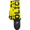 P Perri's Leathers Ltd. Perri's Leathers (NWSPL-59) Nylon Guitar Strap - Police Line Do Not Cross