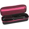 Safinein Custodia rigida da viaggio in EVA per il trasporto, compatibile con asciugacapelli Revlon One-Step Brush 1.0 e Plus 2.0 (rosa)