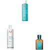 Moroccanoil Pacchetto Trattamento 25ml, Shampoo e Balsamo Riparatori Idratanti 250ml Moroccanoil