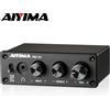 AIYIMA DAC-A2 Decoder Audio HiFi, Amplificatore per Cuffie USB, Uscita Coassiale e Ottica, DAC Stereo per Gaming, per Amplificatori e Altoparlanti Attivi