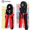 lion rage Pinza a crimpare terminale tubolare HSC8 6-4A Crimpatrice Mini ghiera Crimpatrice Strumenti Kit elettrico domestico con scatola