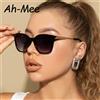 Ah-Mee Occhiali da sole quadrati classici Donna Uomo Occhiali da sole di marca vintage Montatura in lega Tendenza retrò Stile moda Tonalità Oculos de sol