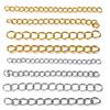 YouYoungDifferent 50 pezzi in acciaio inossidabile 5 cm catena di estensione saldata collana in oro braccialetto catene di coda estensibili per forniture per la creazione di gioielli fai da te