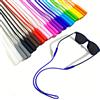 Ah-Mee Fermo per occhiali sportivi alla moda Occhiali da sole in silicone color caramello Donna Uomo Cinghie per occhiali Supporto elastico per occhiali regolabili
