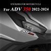NONE Bianco Rosso Moto Adesivi PVC Impermeabile Decalcomanie Decorative Per Honda ADV350 ADV 350 2022 2023 2024 Accessori Moto
