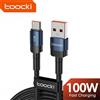 Toocki 6A Cavo da USB a tipo C per Huawei Xiaomi PD 100W Caricatore di ricarica rapida Cavo dati USB C Ricarica rapida per Samsung Oneplus