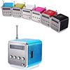 occkic Mini radio portatile FM Micro acuti Bluetooth vocale portatile per computer telefono cellulare supporto musicale MP3 scheda Micro TF