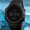 YIKAZE Orologio elettronico da uomo Orologi sportivi militari Orologio da polso digitale multifunzione luminoso a LED per uomo, bambino, ragazzo, studente, adolescente