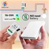SLMPLEFUN Interruttore della luce wireless 433 mhz 110 V 220 V 230 V Interruttore wireless autogenerante Nessuna batteria richiesta Telecomando impermeabile autoalimentato