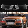 NONE Per Audi Q3 2010 2011 2012 2013 2014 2015 Sinistra/Destra Faro Anteriore Copriobiettivo Paralume Trasparente Lampada Auto Borsette