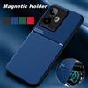 Foohly Robusta copertura protettiva antiscivolo per Realme GT 7 GT 7T GT7 Custodia integrata per auto con supporto magnetico per telefono Coque Fundas