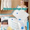 NONE Sacchetti sottovuoto da 5/10 pezzi: salvaspazio per vestiti e biancheria da letto, pacchetti sottovuoto, sacchetti organizer compressi pieghevoli