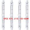 NONE 1/2/5PCS R7S J118 Tubo di vetro LED COB Lampadina Lampada mais ad alta potenza 100W 200W 300W 400W - Sostituzione alogena ad alta efficienza energetica
