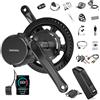 Bafang BBS01B 36V 250W Mid Drive Motore per bicicletta elettrica Kit di conversione Ebike Motore centrale con batteria per Mountain Bike Bici da strada