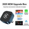 FLIXIVI Adattatore CarPlay Wireless 2026 2-in-1 da Cablato a Wireless per Telefoni Apple e Android, Plug and Play, Accessorio Universale per Auto