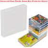 NONE Protezione per Videogiochi Compatibile con: N64, SNES, Xbox One, 3DS XL, NDSL/DS Lite, Switch, PS5, PS4 Game Box | Copertura Protettiva in Plastica Trasparente