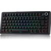 AULA Tastiera meccanica da gioco wireless ISO-DE EPOMAKER X AULA F75 MAX 75% con layout tedesco QWERTZ, tri-modale, per WIN/Mac/PC
