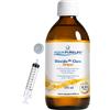 NONE AQUAPURELIFE Diossido di cloro CDS · 3000 ppm (0,3%) · Soluzione attivata · Vetro ambrato · Siringa dosatrice e adattatore inclusi
