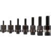 NONE Set di 7 Teste per Rivettatrice Manuale, Accessorio per Rivetti M3 M4 M5 M6 M8 M10 M12, Facile Installazione