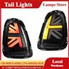 carinamoba Luci posteriori a LED per Mini Serie R 2a generazione R56 R57 R58 R59 2007-2010, indicatori di direzione sequenziali ambra, gruppo fanale posteriore, 1 paio